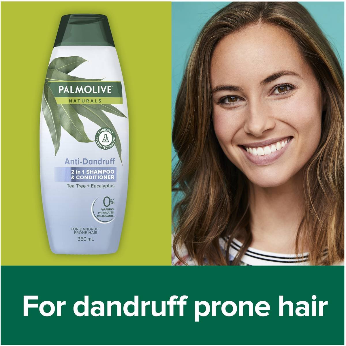 Palmolive Naturals Anti-dandruff 2in1 Shampoo & Hair Conditioner 350ml - Image 3