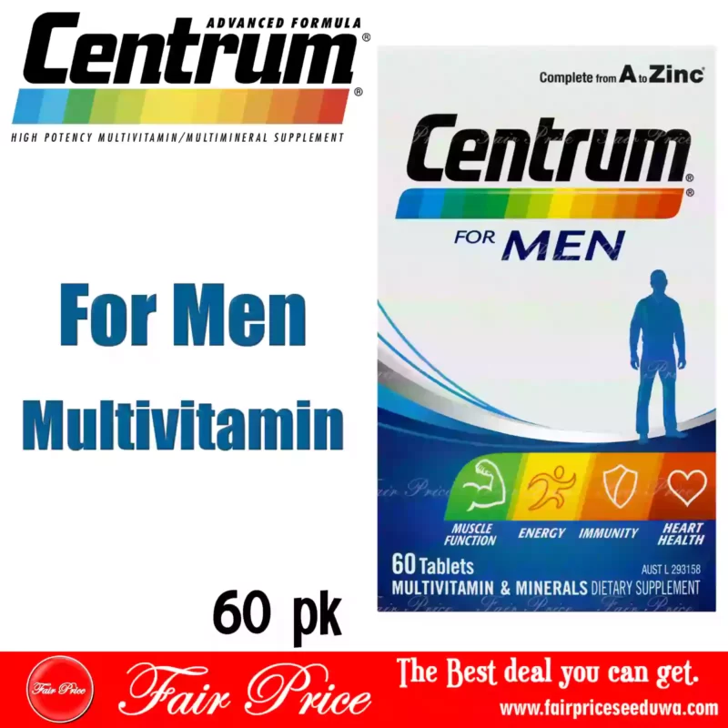 Centrum For Men Multivitamin 60pk