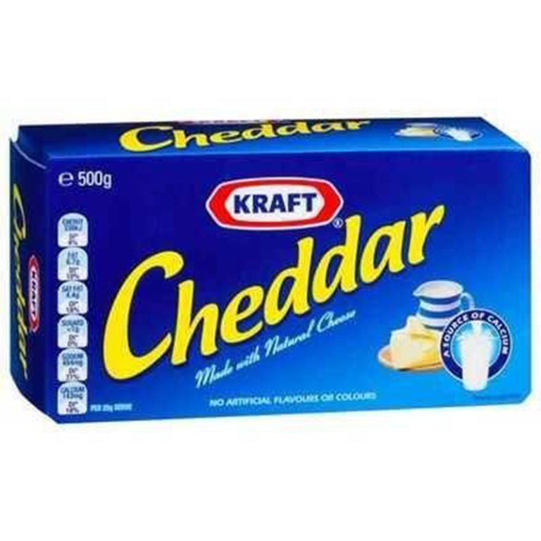 Kraft Cheddar Cheese 500g – Fair Price – Seeduwa