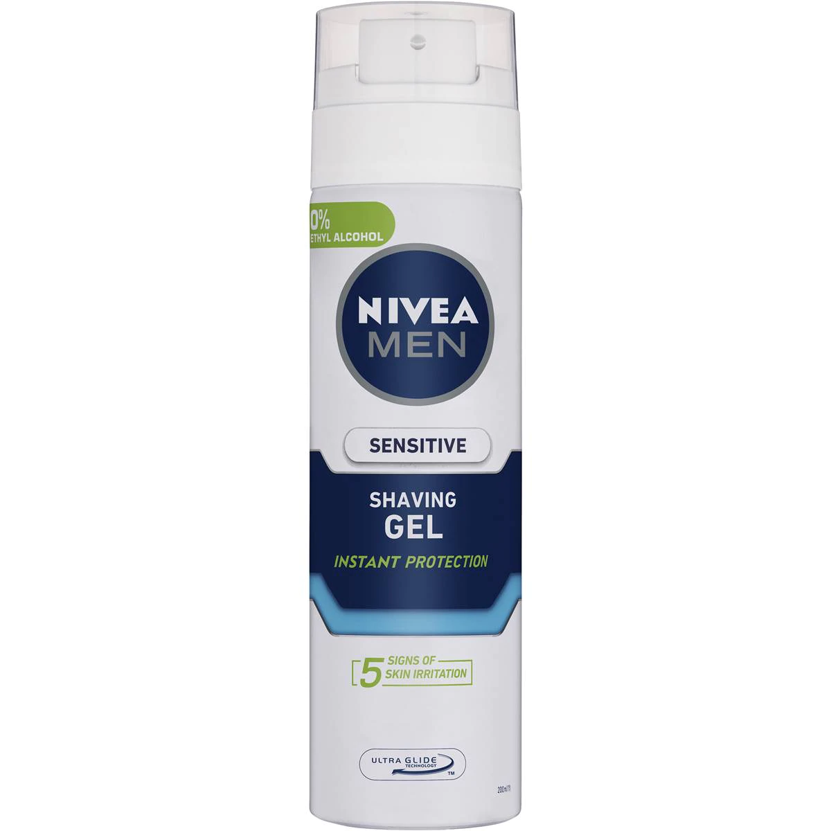 Nivea Men Moisturising Shaving Gel For Sensitive Skin 200ml - Image 2