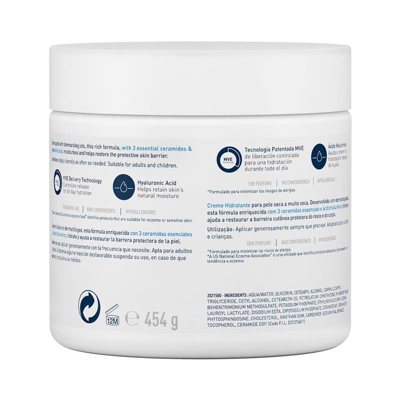 CeraVe Moisturising Cream 454g - Image 3