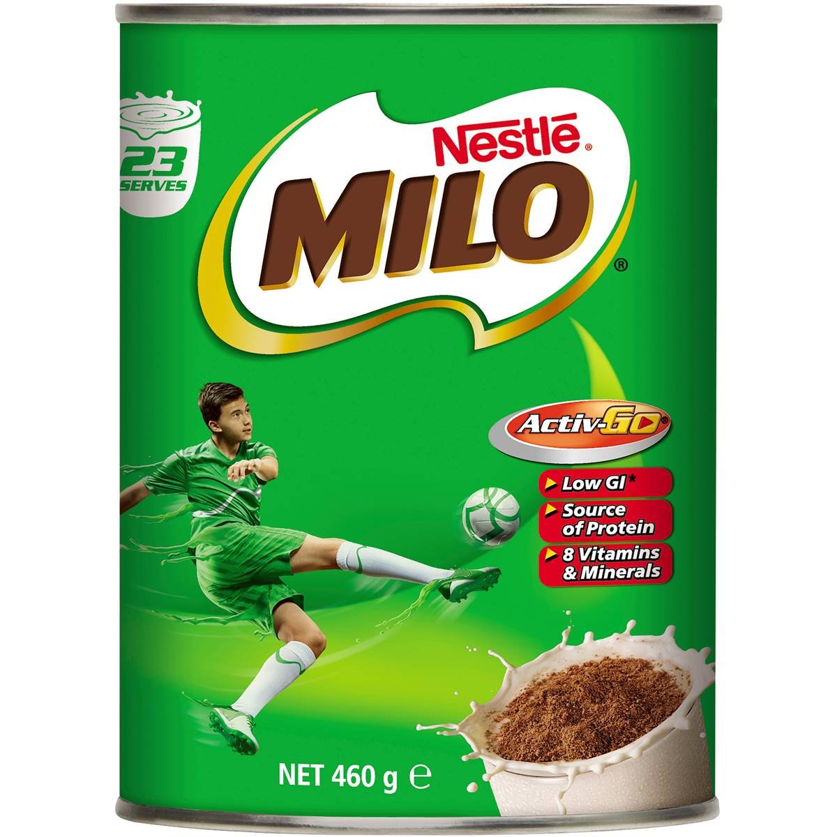 Nestle Milo Malted Drinking Chocolate 460g - Image 3