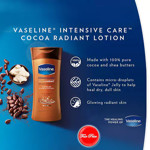 Vaseline Intensive Care Body Lotion Cocoa 05