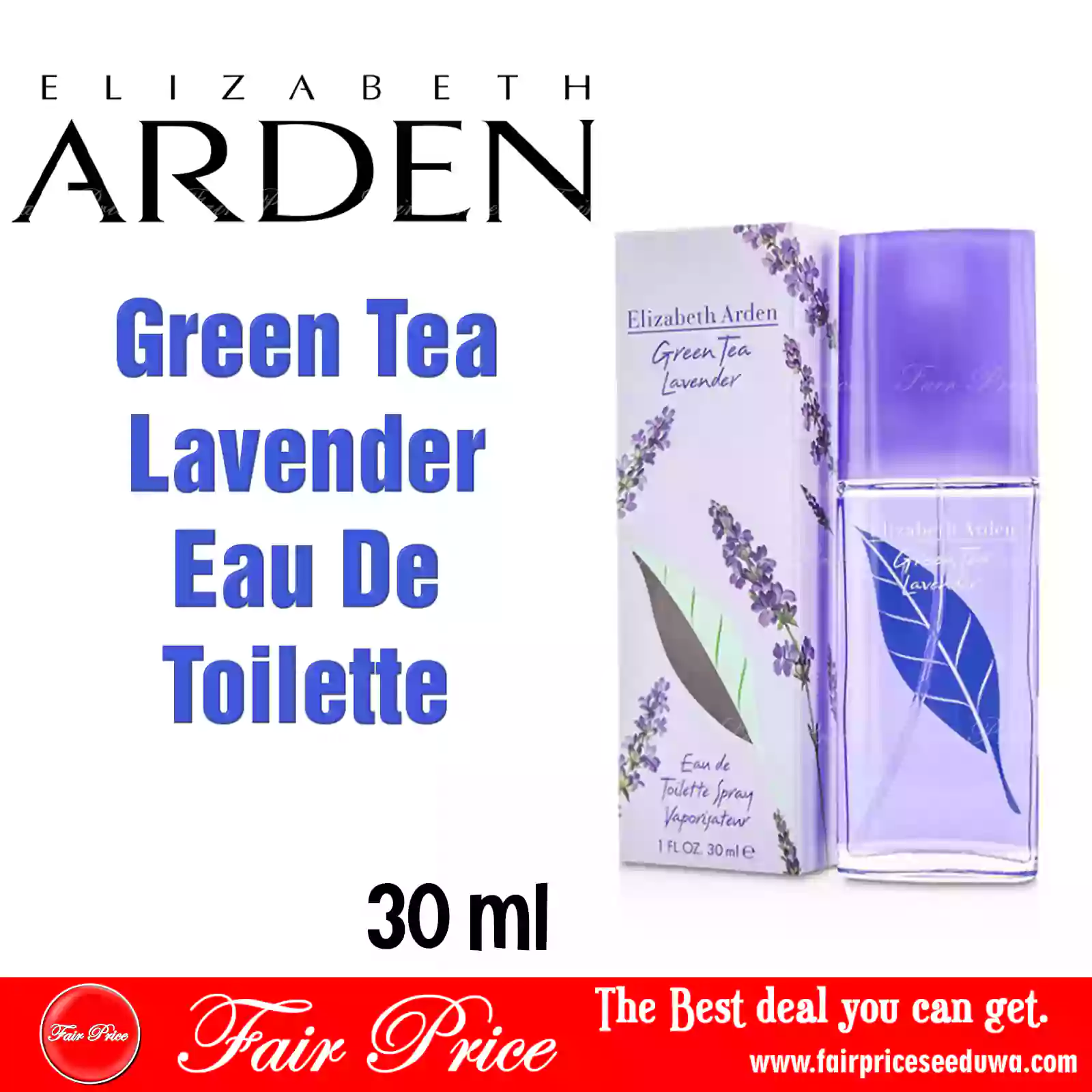 Elizabeth Arden Green Tea Lavender Eau De Toilette 30ml