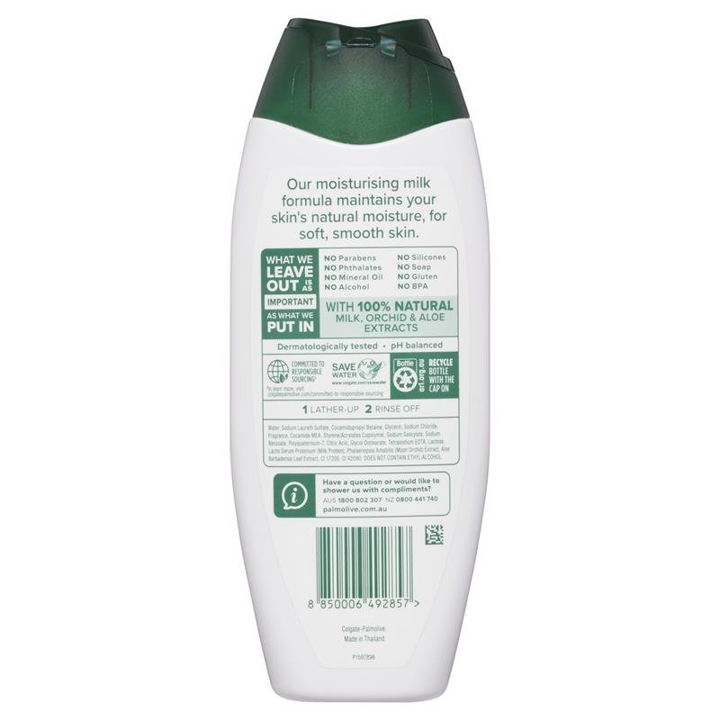 Palmolive Naturals Body Wash Milk & Orchid Shower Gel 500ml - Image 3