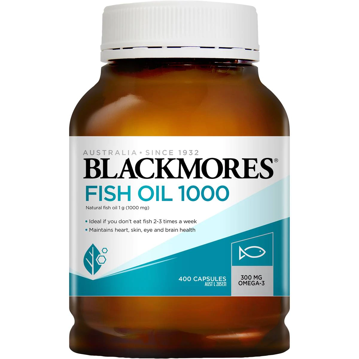 Blackmores Fish Oil 1000mg Capsules 400 Pack - Image 2
