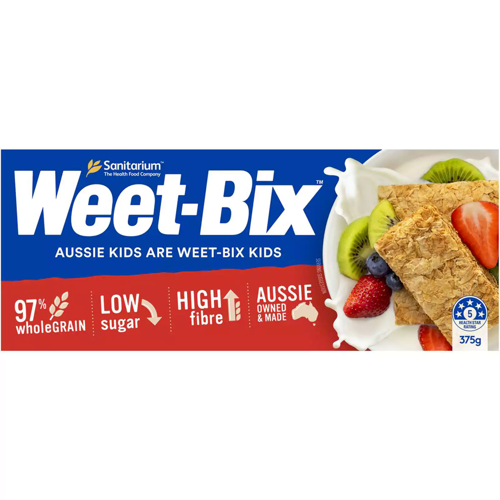 Sanitarium Weet-bix Breakfast Cereal 375g - Image 3