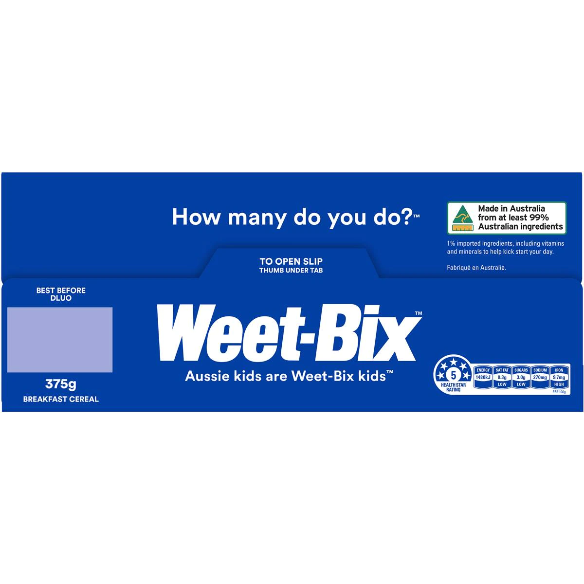 Sanitarium Weet-bix Breakfast Cereal 375g - Image 7