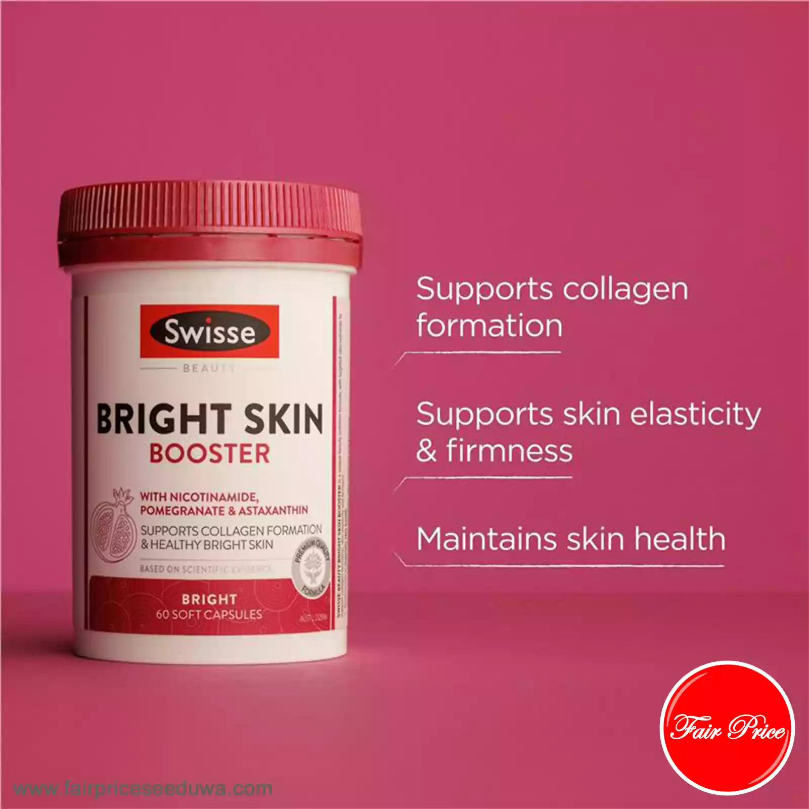 Swisse Beauty Bright Skin 60 Capsules - Image 7