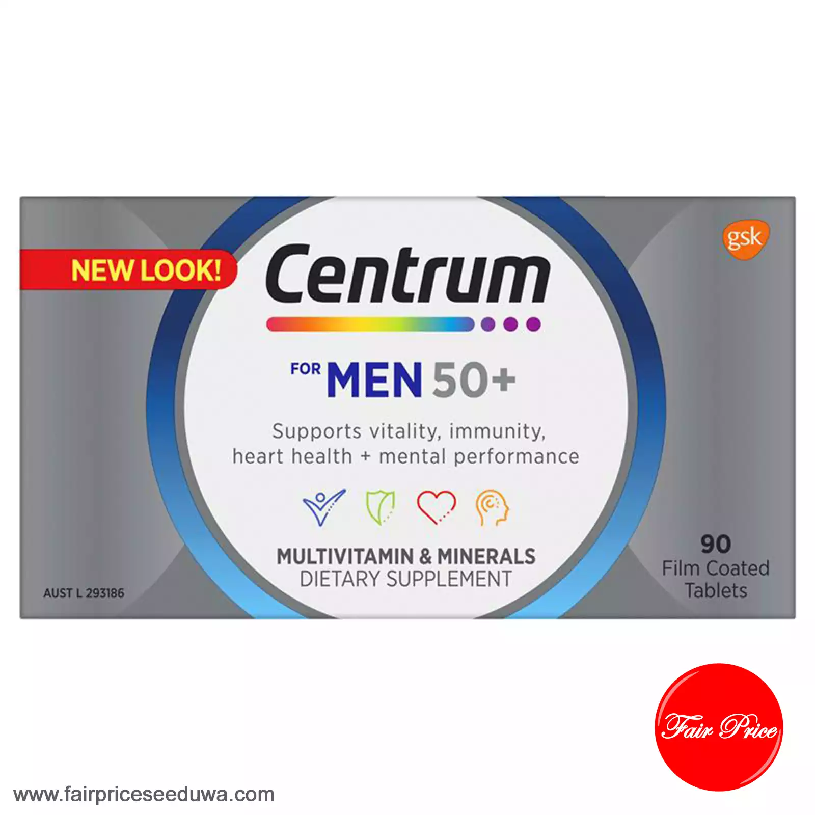 Centrum For Men 50+ 90 Tablets - Image 6