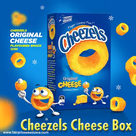 Cheezels Cheese Box 125g AD 2