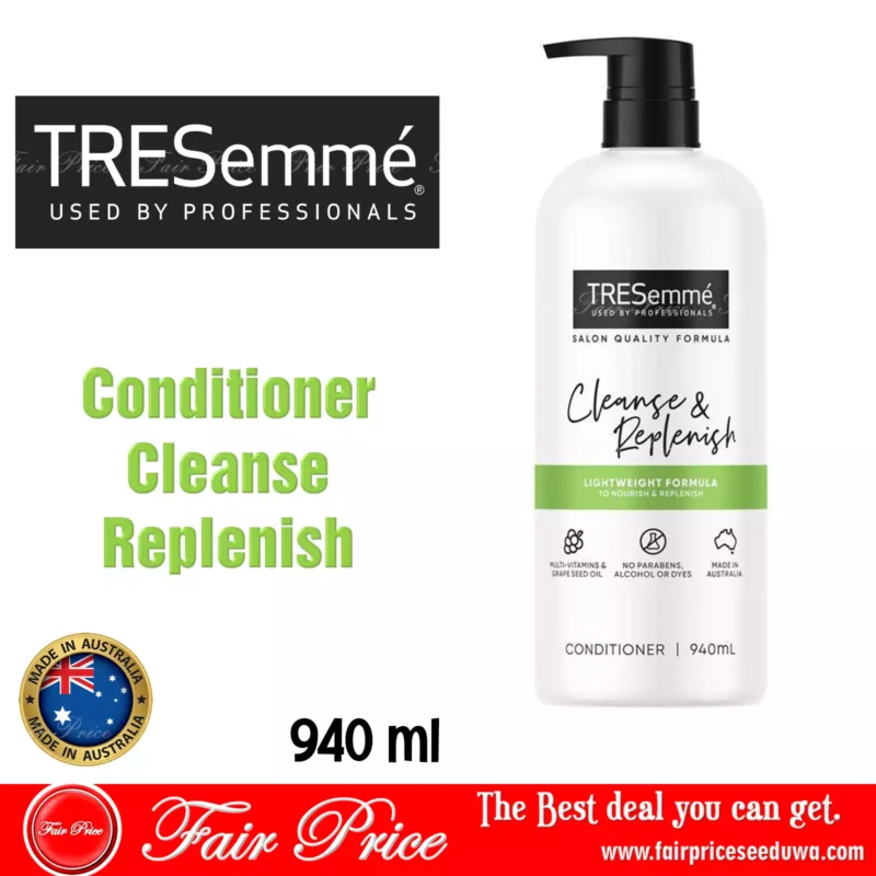 Tresemme Conditioner Cleanse Replenish 940ml