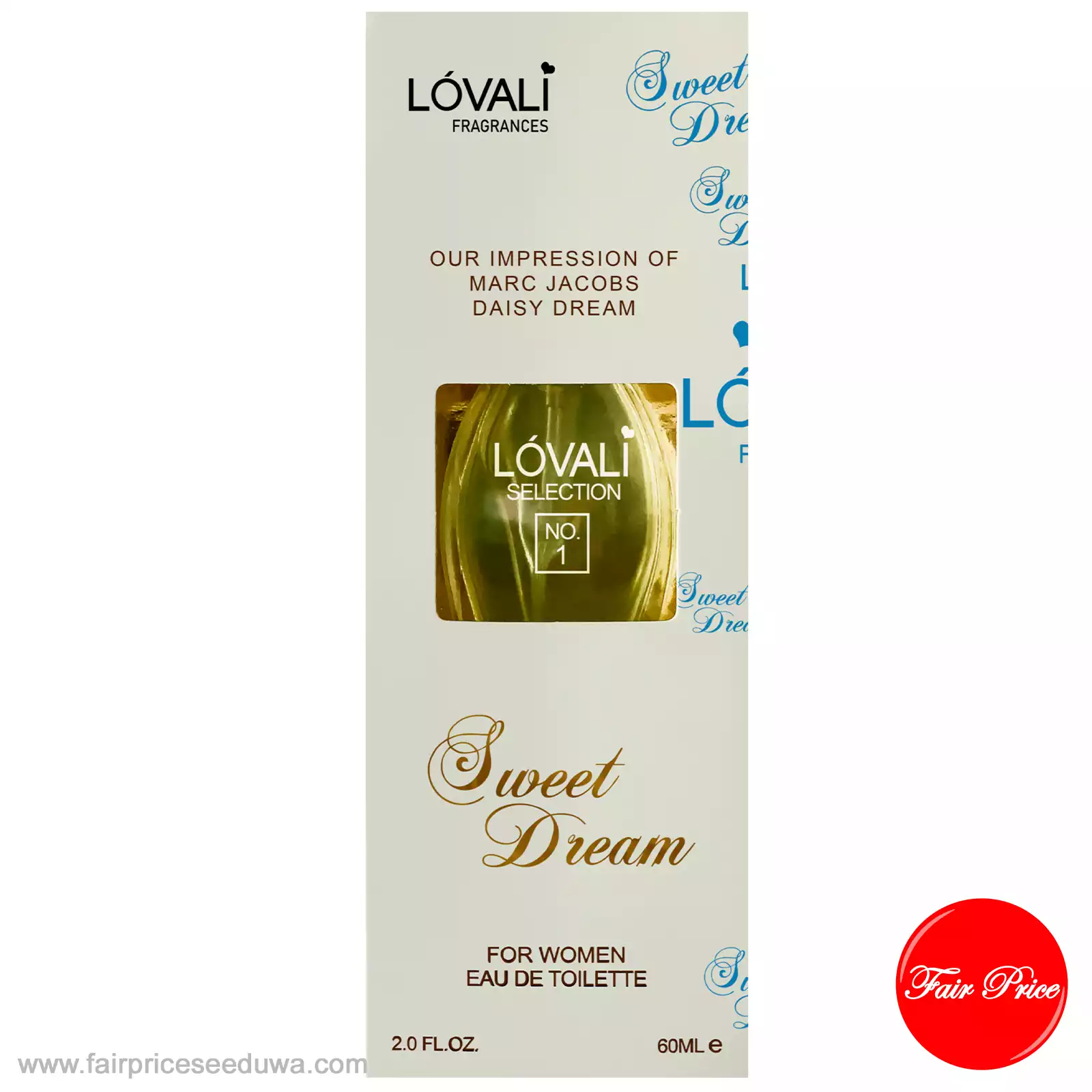 LOVALI Sweet Dream -Our Impression Of Marc Jacobs 60ml – Fair Price ...
