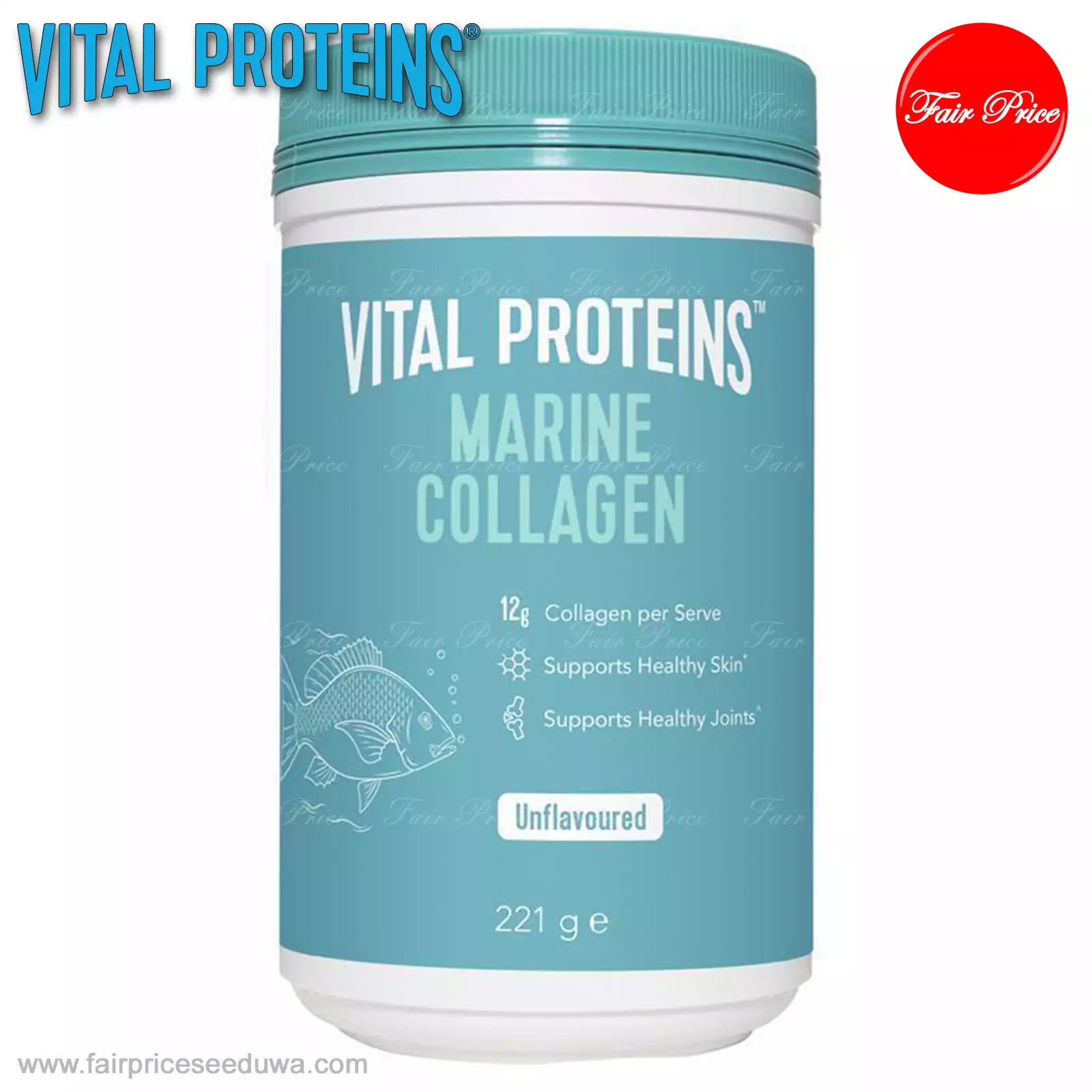 Vital Proteins Marine Collagen Unflavoured 221g - Image 2