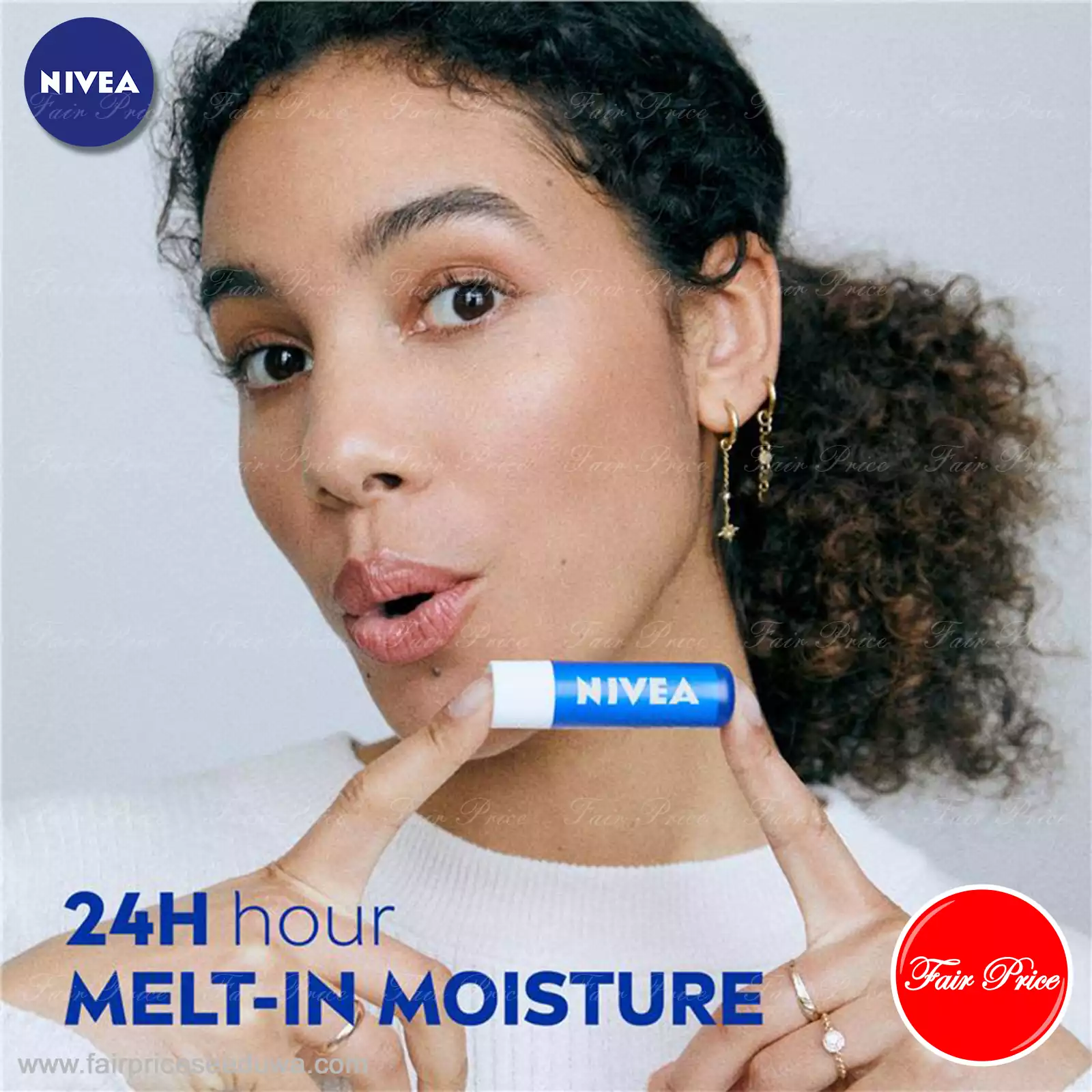 NIVEA Original Care Moisturising Lip Balm 4.8g - Image 5