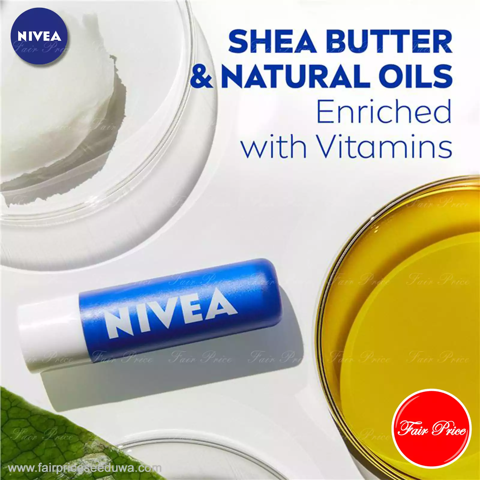 NIVEA Original Care Moisturising Lip Balm 4.8g - Image 6