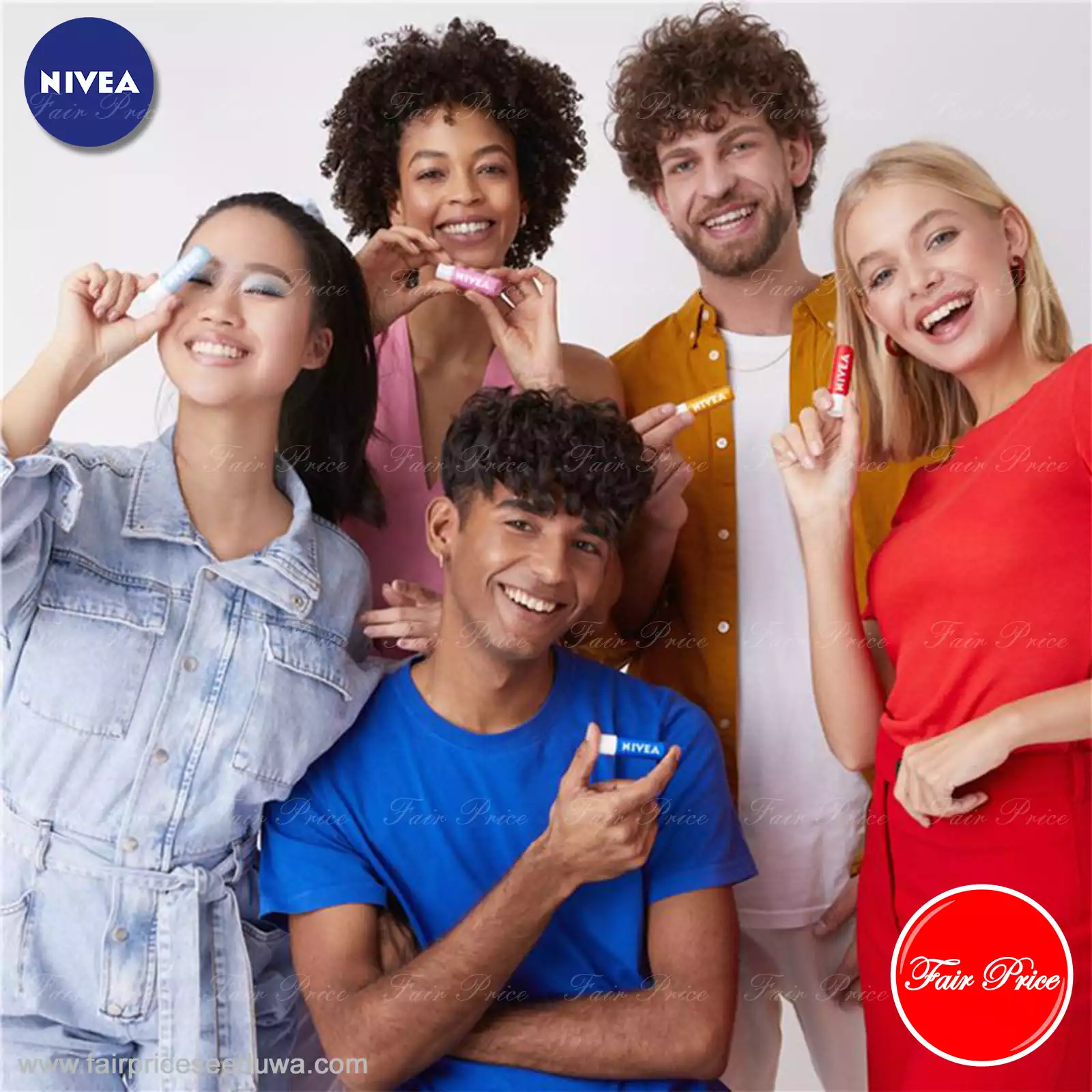NIVEA Original Care Moisturising Lip Balm 4.8g - Image 8