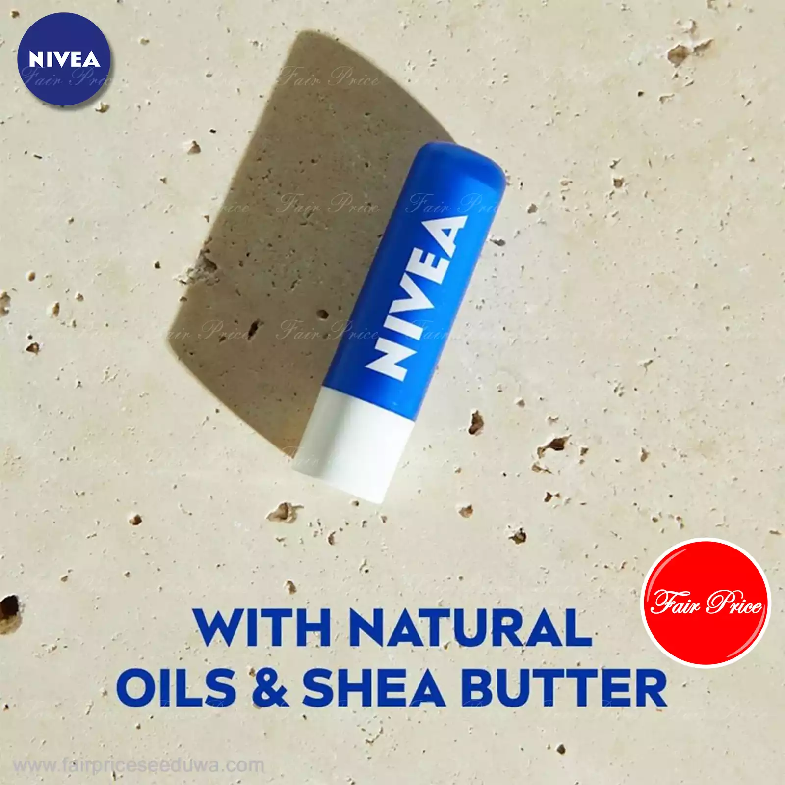 NIVEA Original Care Moisturising Lip Balm 4.8g - Image 11