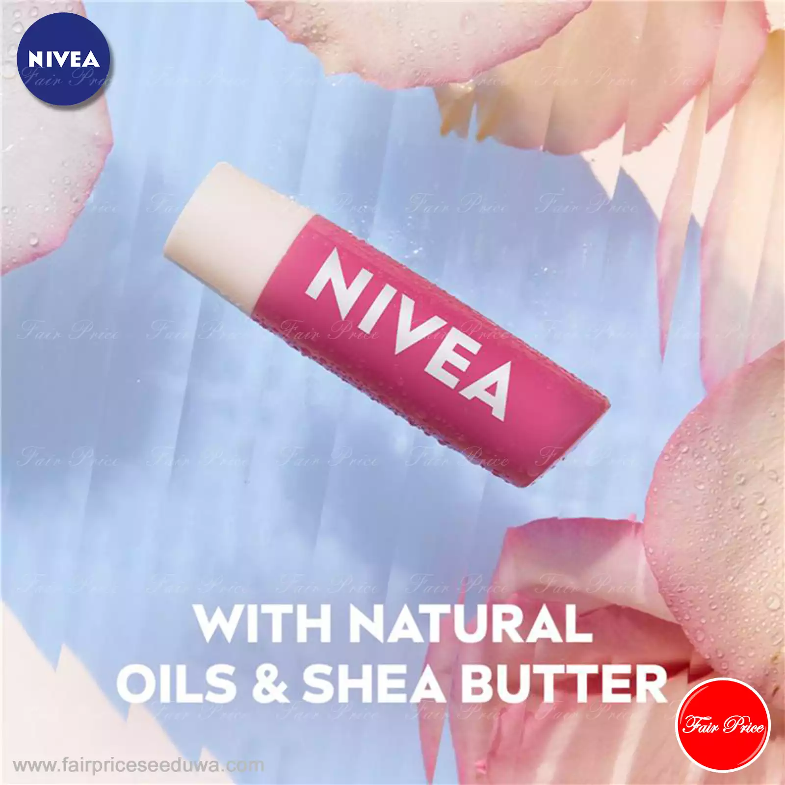 NIVEA Soft Rose Moisturising Lip Balm 4.8g - Image 5