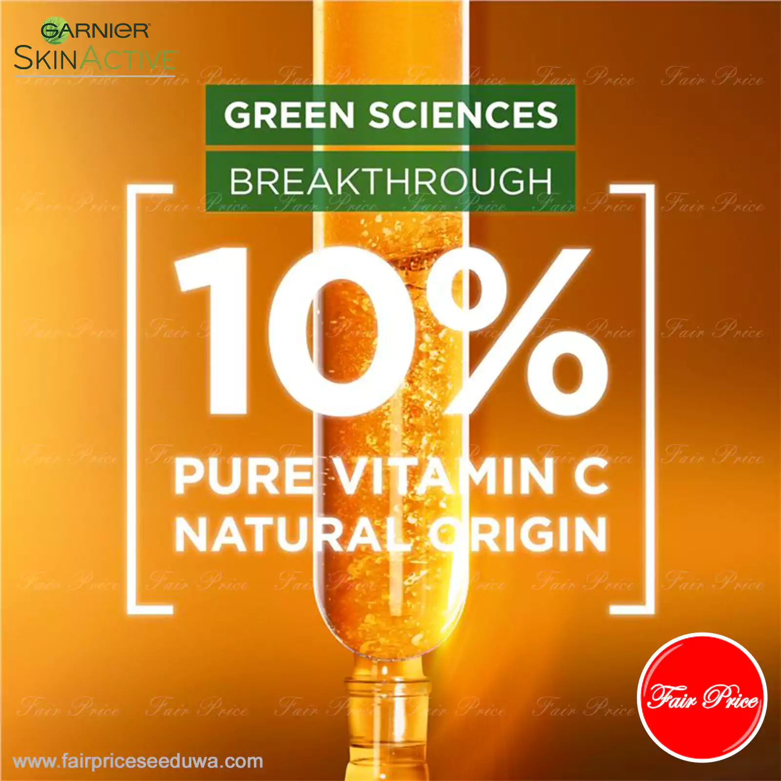 Garnier Skin Active Vitamin C Brightening Night Serum 30ml - Image 6