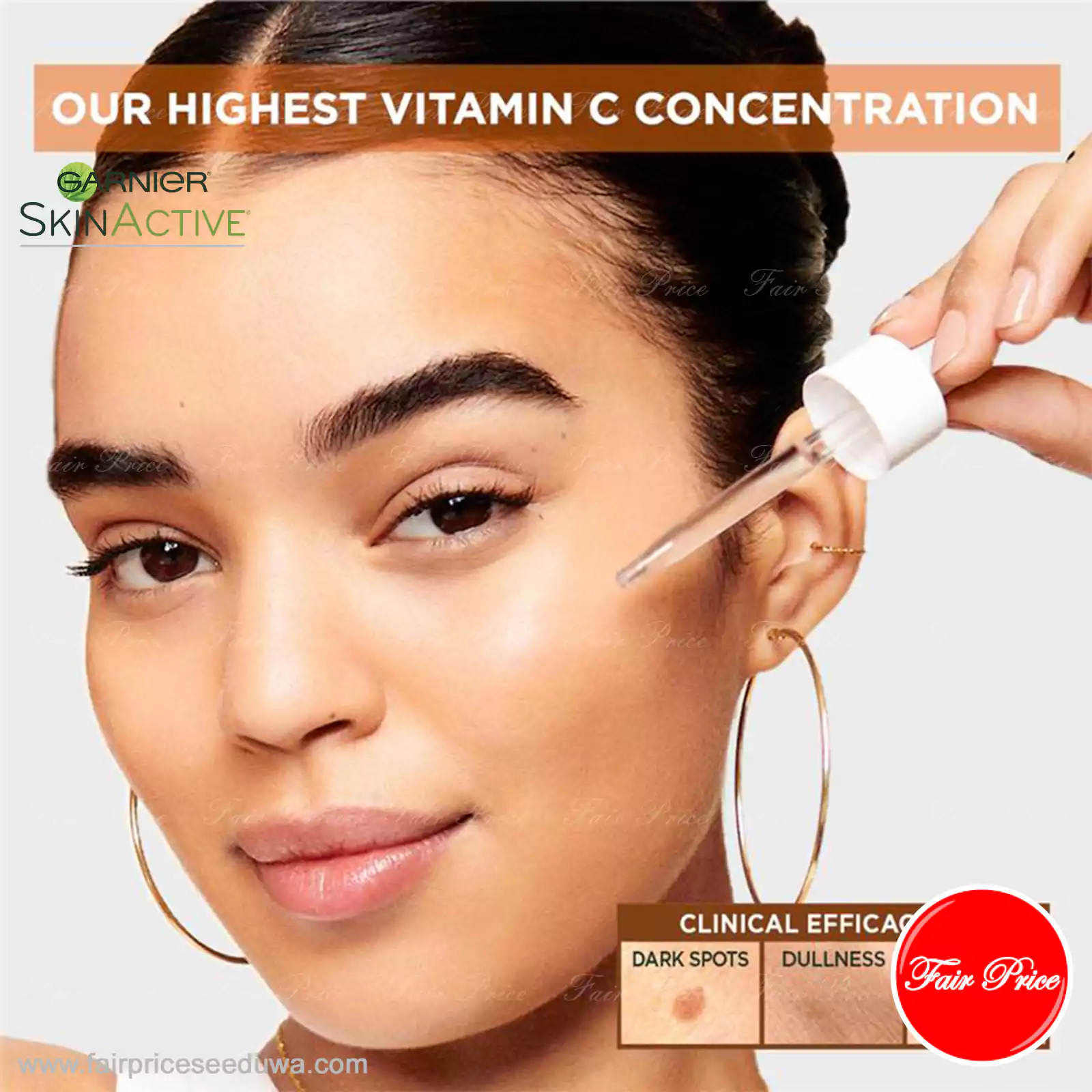 Garnier Skin Active Vitamin C Brightening Night Serum 30ml - Image 5