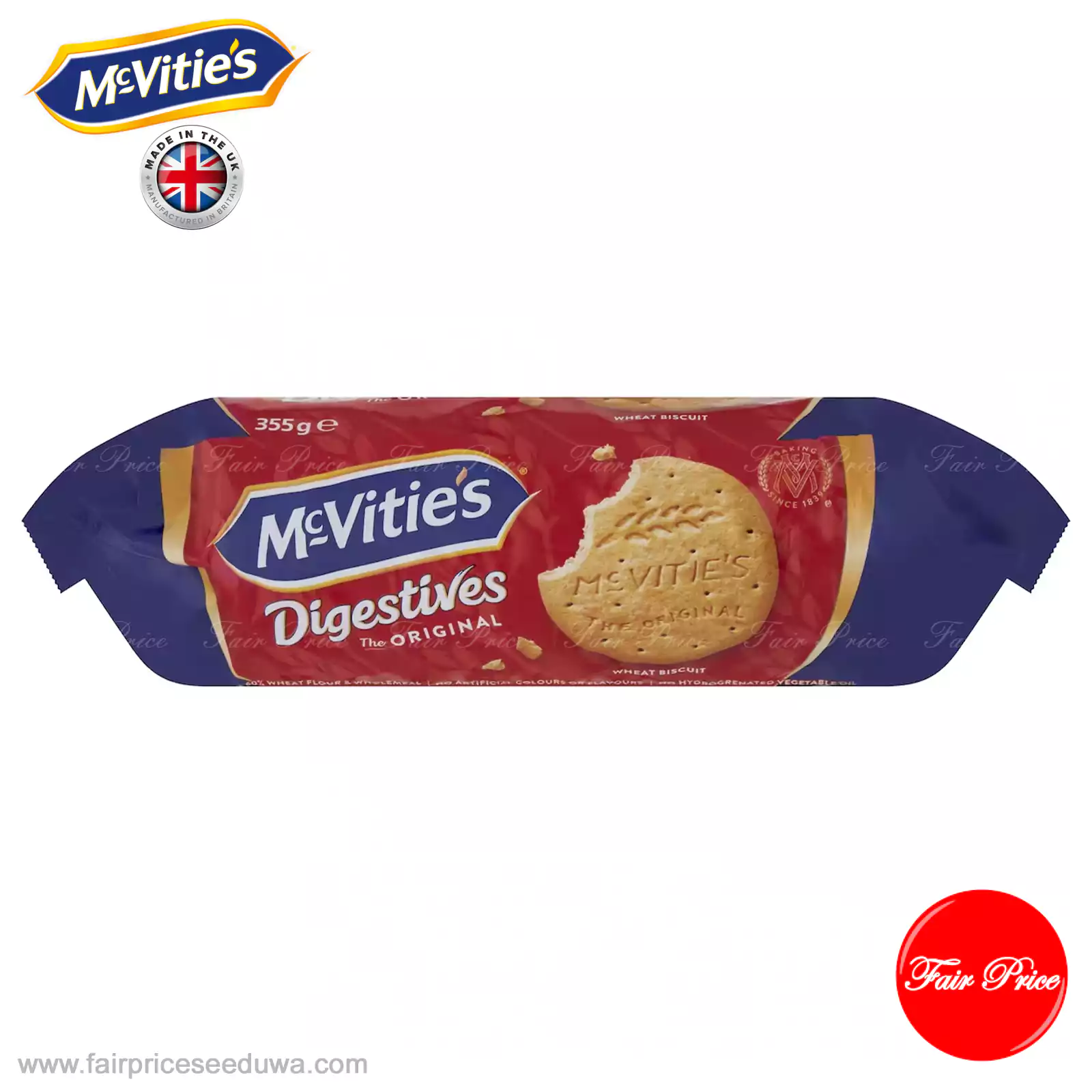 Mcvitie's Digestives Original 355g - Image 4