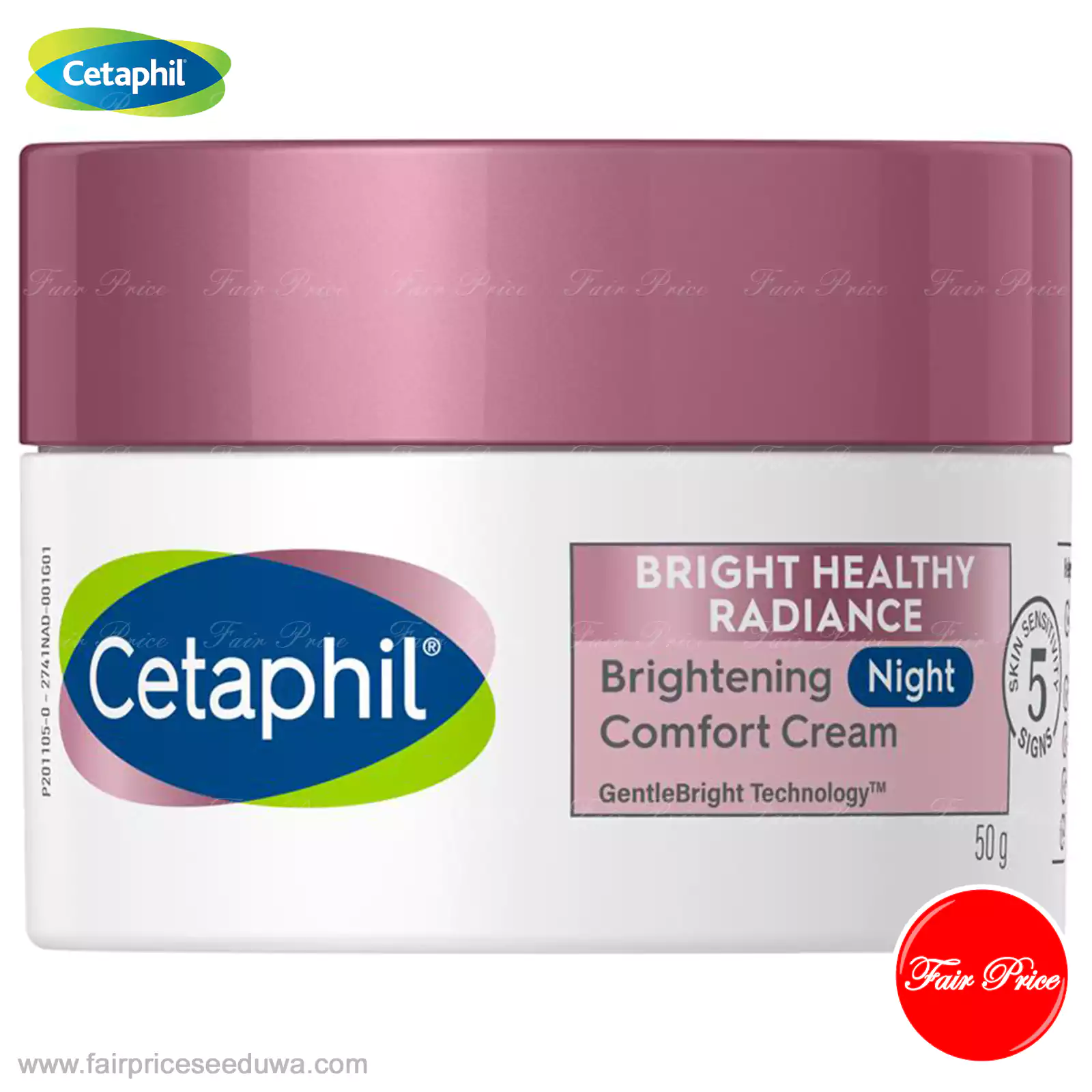 Cetaphil Bright Healthy Radiance Brightening Night Comfort Cream 50g - Image 2