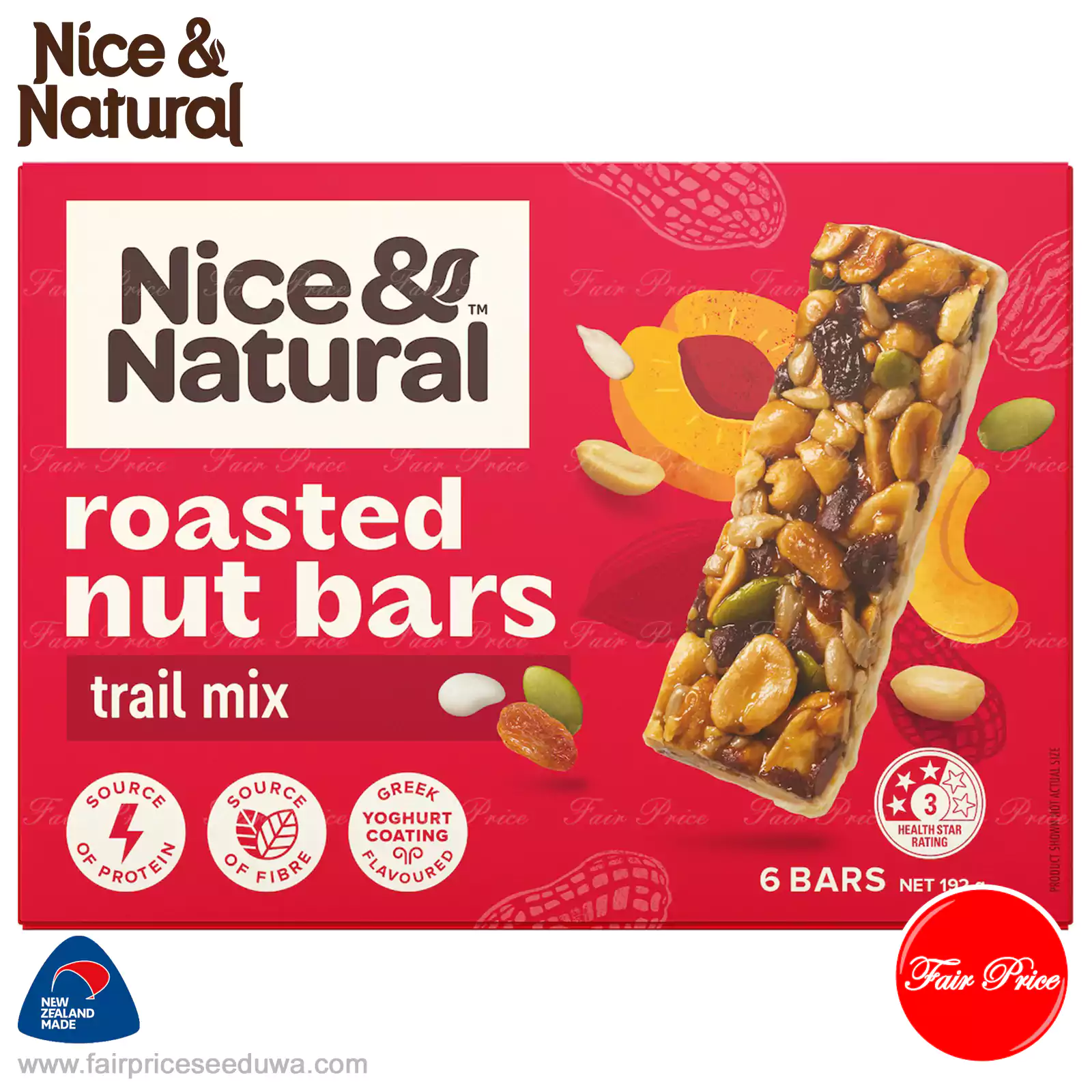 Nice & Natural Nut Bar Trail Mix 6 Pack - Image 3