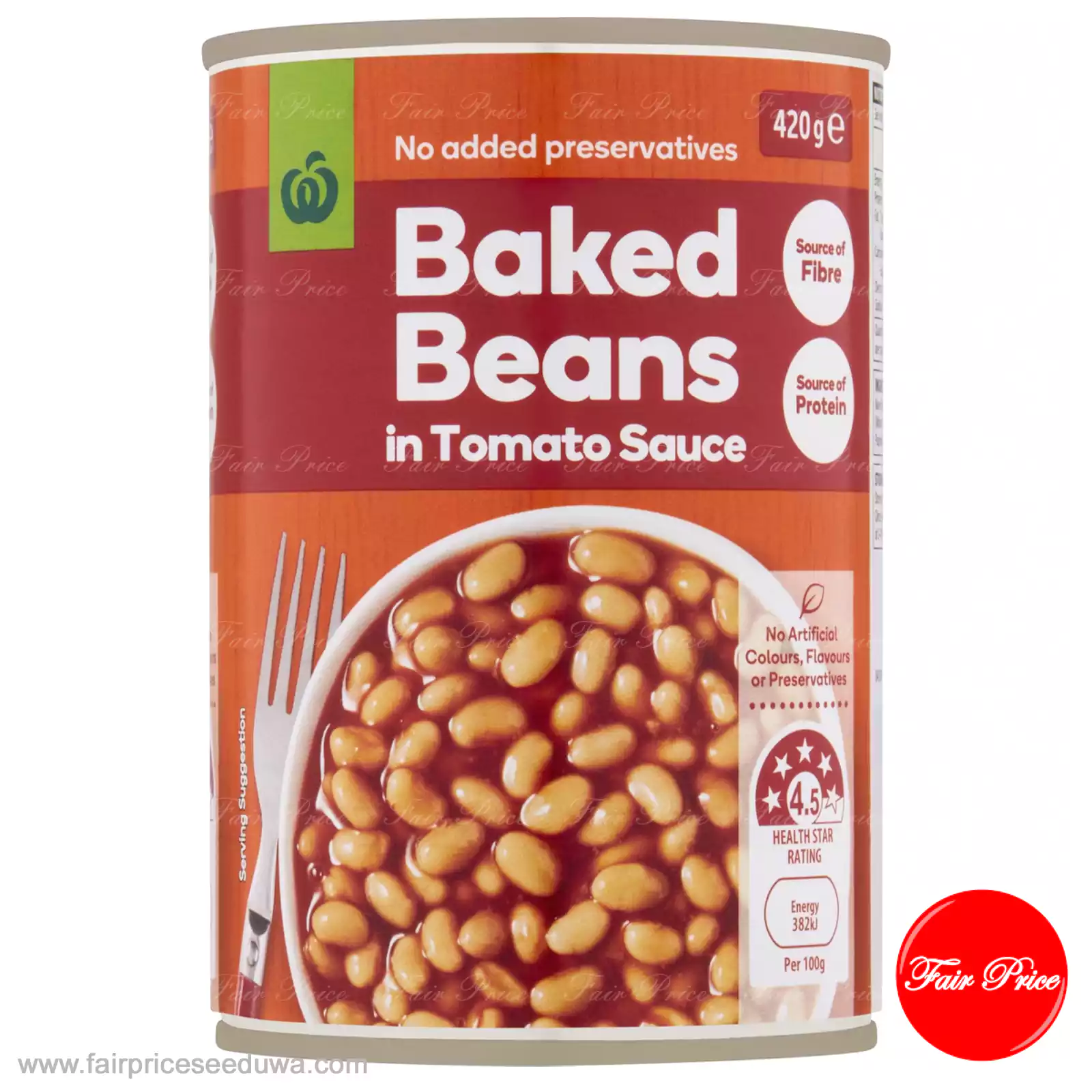 Baked Beans In Tomato Sauce 420g - Image 3