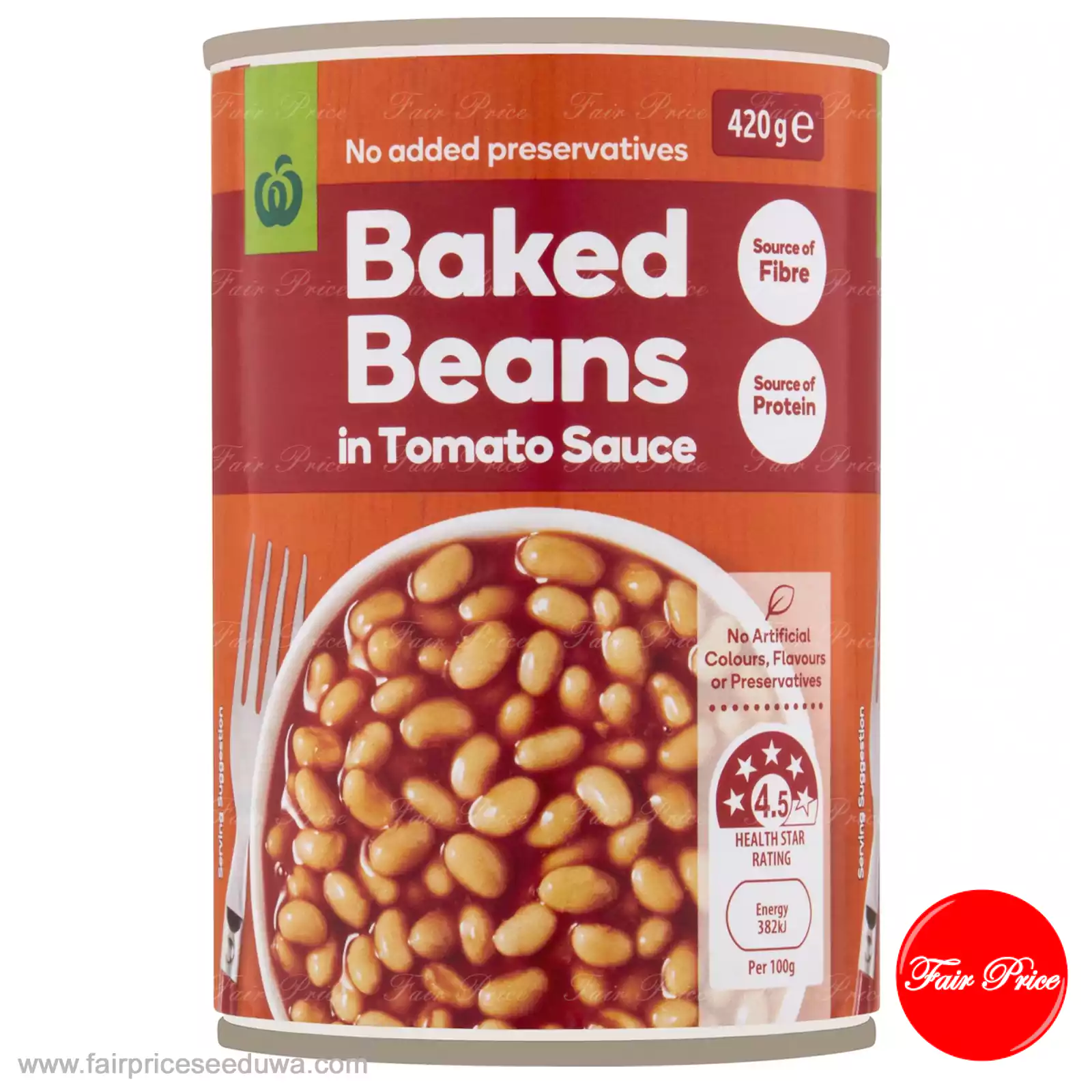 Baked Beans In Tomato Sauce 420g - Image 4