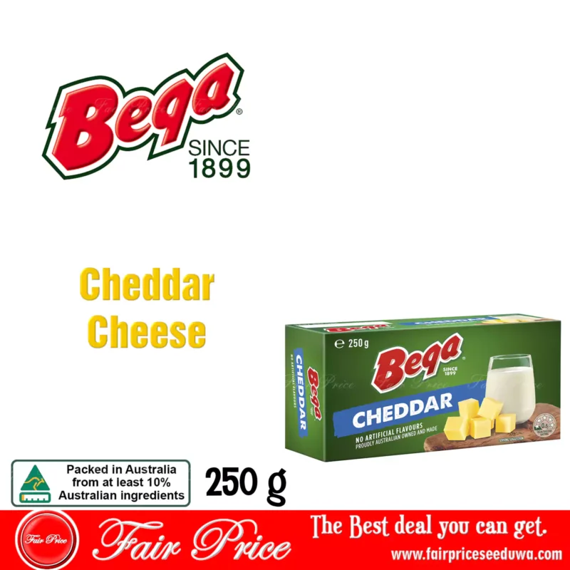 Bega Cheddar Cheese 250g