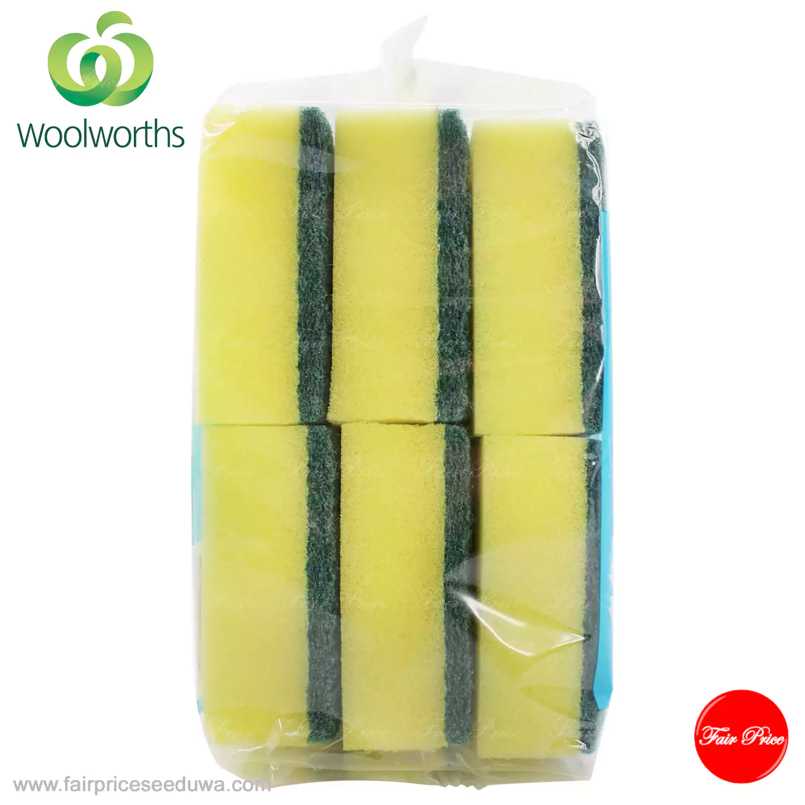 Essentials Sponge Scourer 6 Pack - Image 5