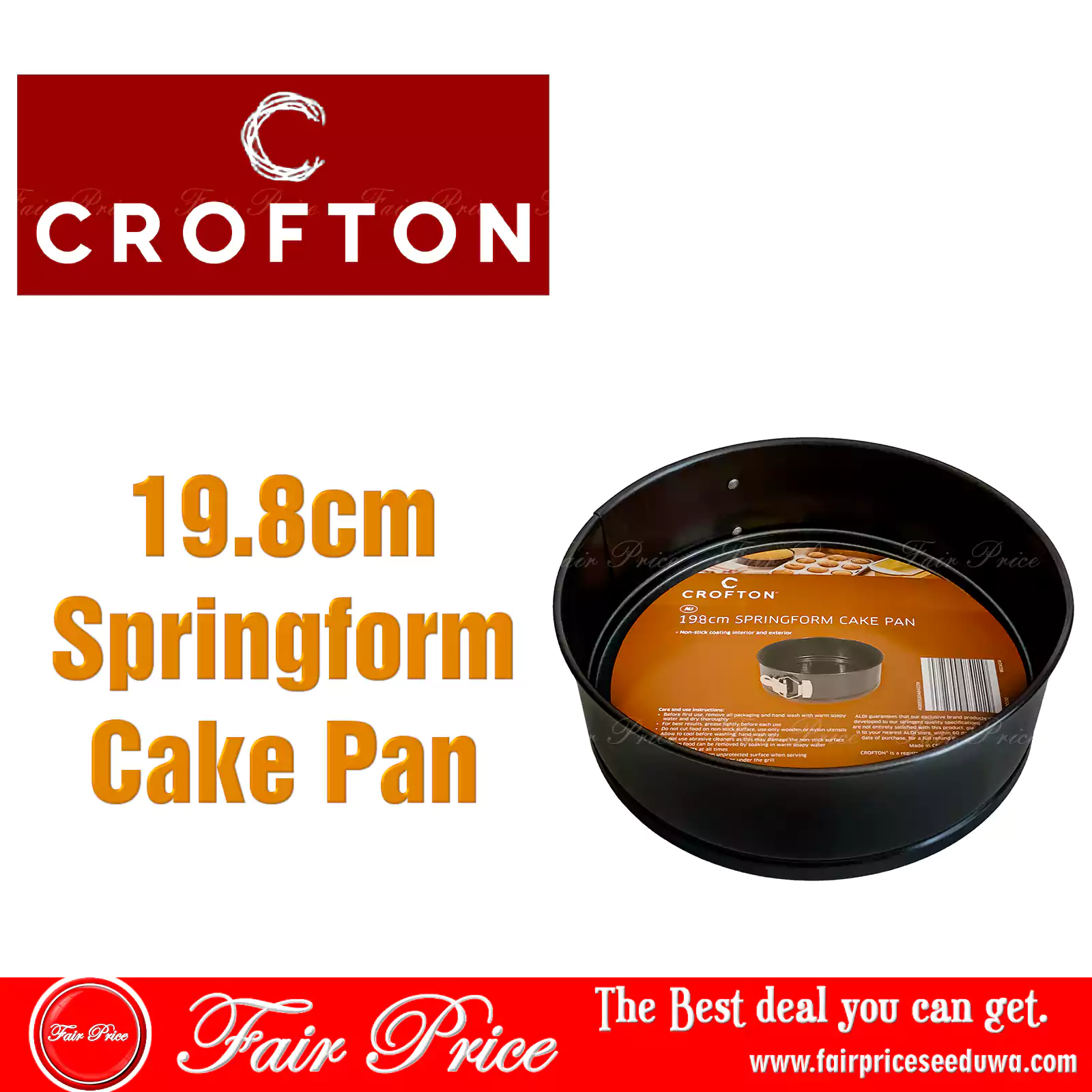 Crofton 19.8cm Springform Cake Pan