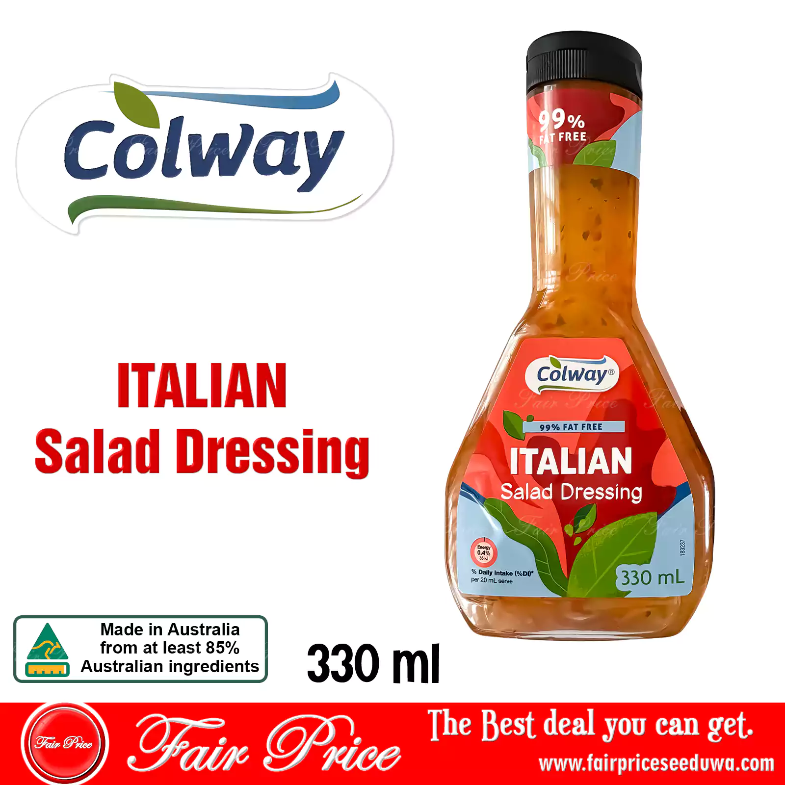 Colway Italian Salad Dressing 330ml