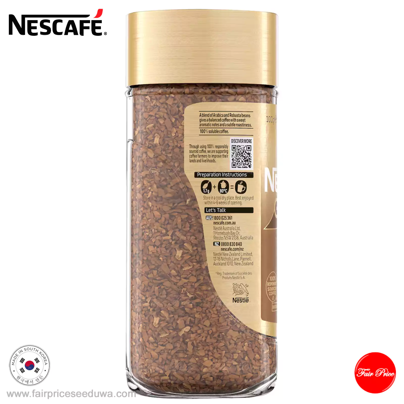 Nescafe Gold Original 100g - Image 3