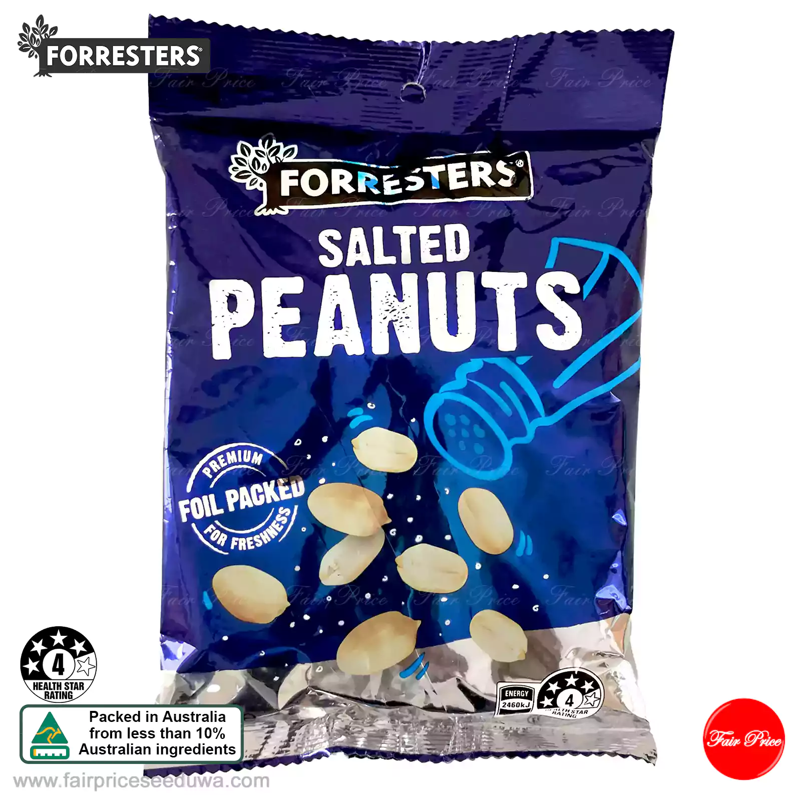 Forresters Salted Peanuts 375g - Image 2