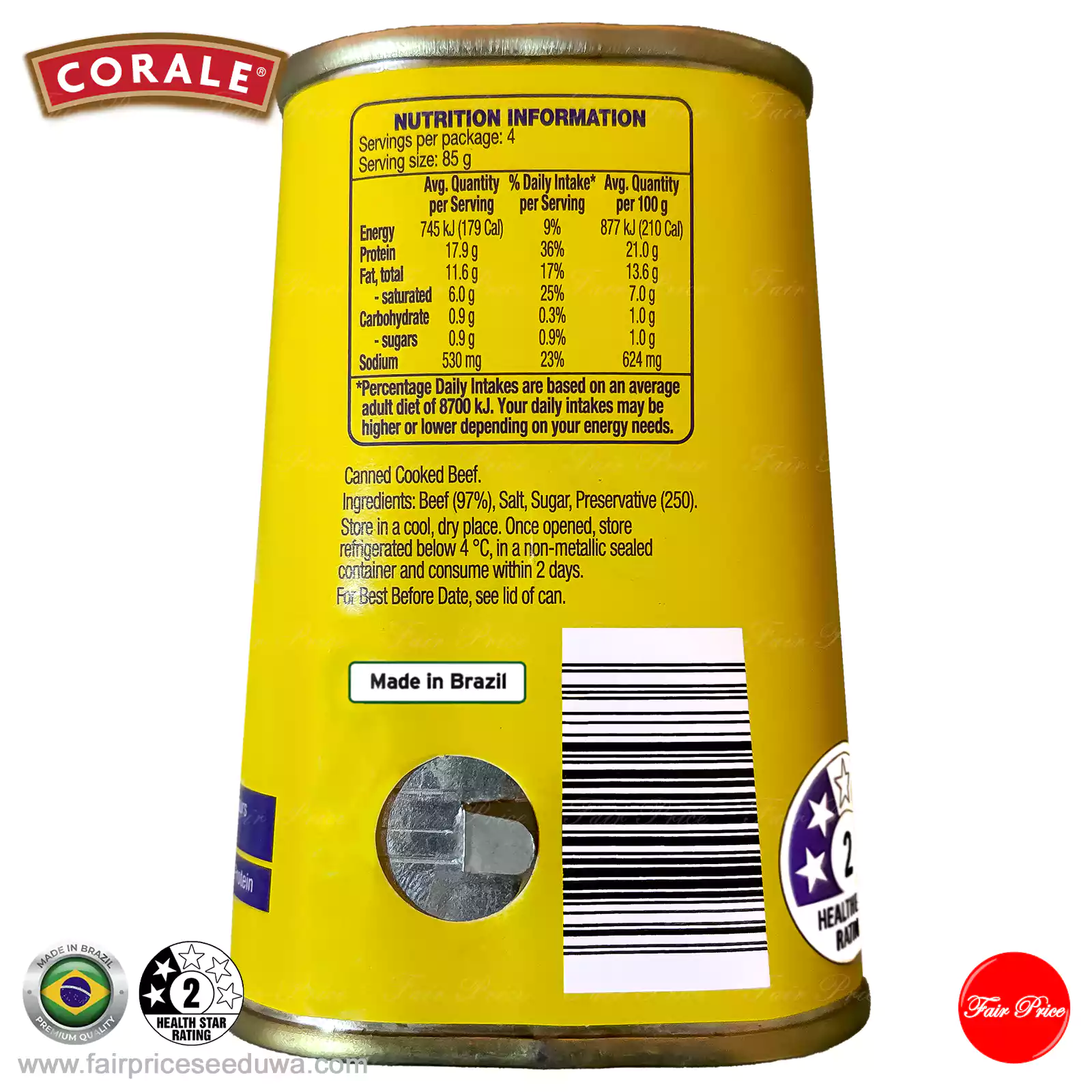 Corale Corned Beef 340g - Image 4