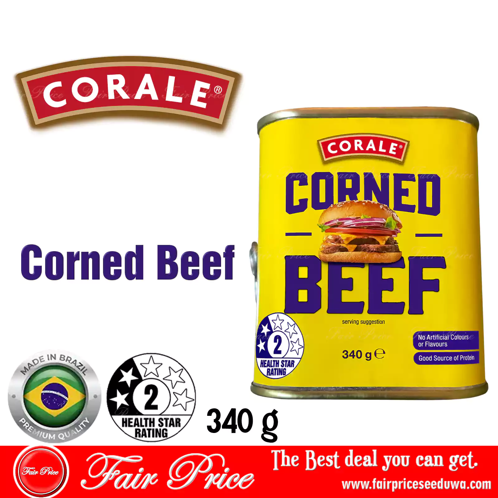 Corale Corned Beef 340g