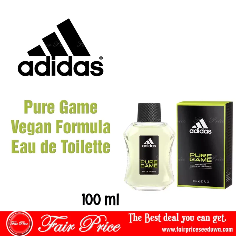 Adidas Pure Game Vegan Formula Eau de Toilette 100ml