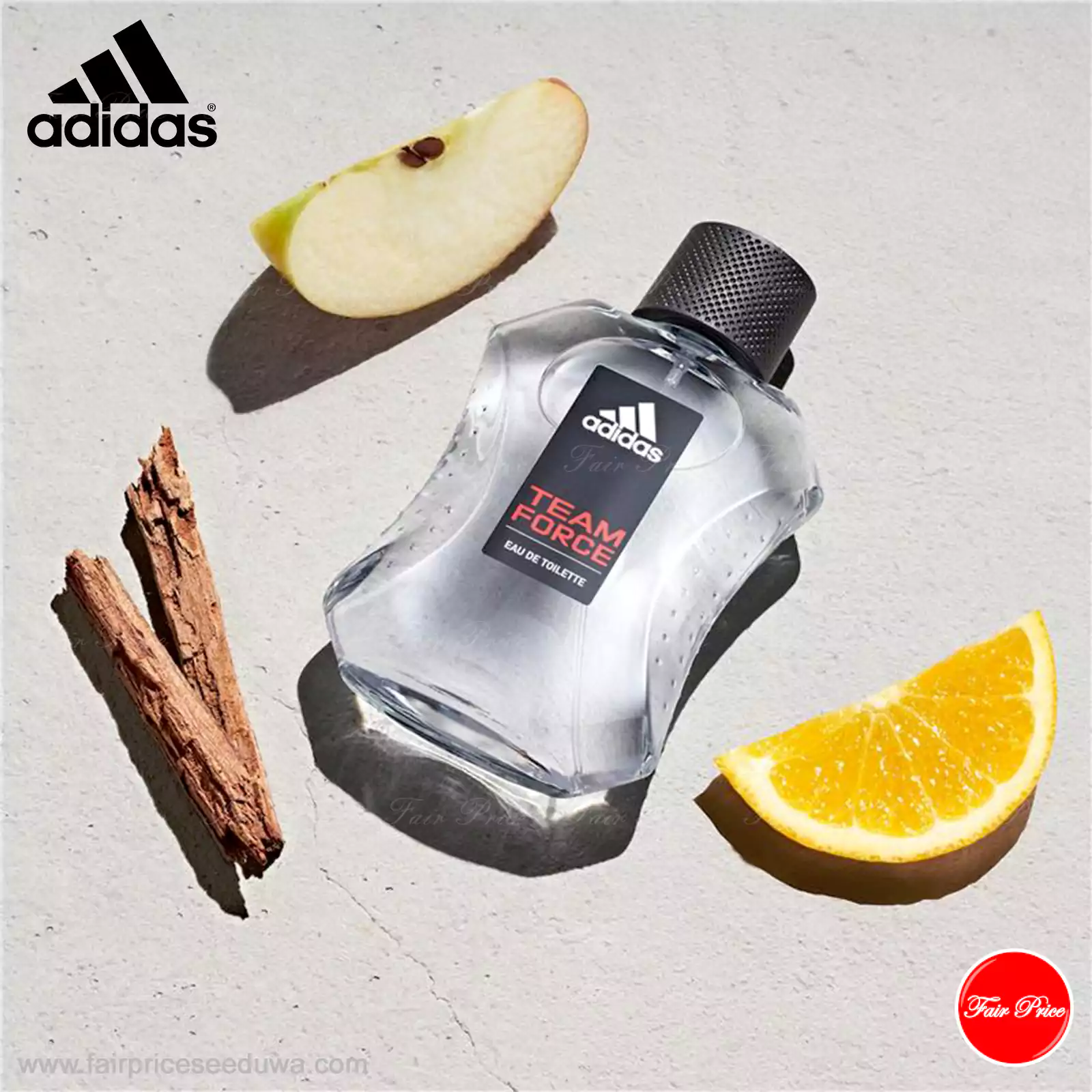 Adidas Team Force Vegan Formula Eau de Toilette 100ml - Image 4