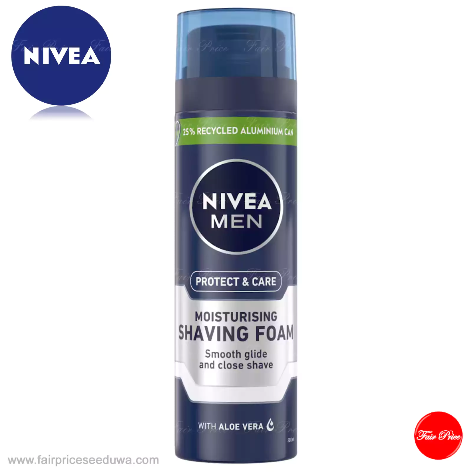 Nivea Men Originals Moisturising Shaving Foam 200ml - Image 2