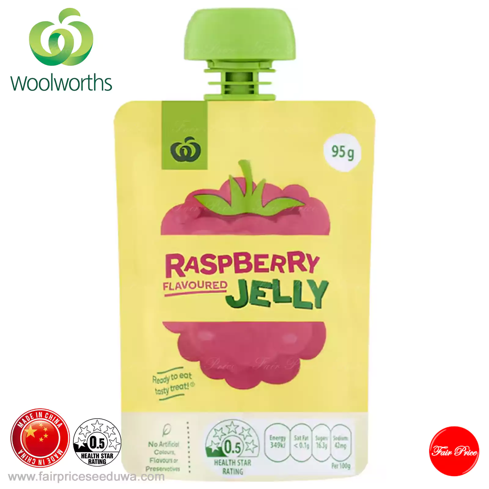 Woolworths Flavoured Jelly In Pouch 95g & Puree In Pouch 90g ( Assorted ) - Image 2