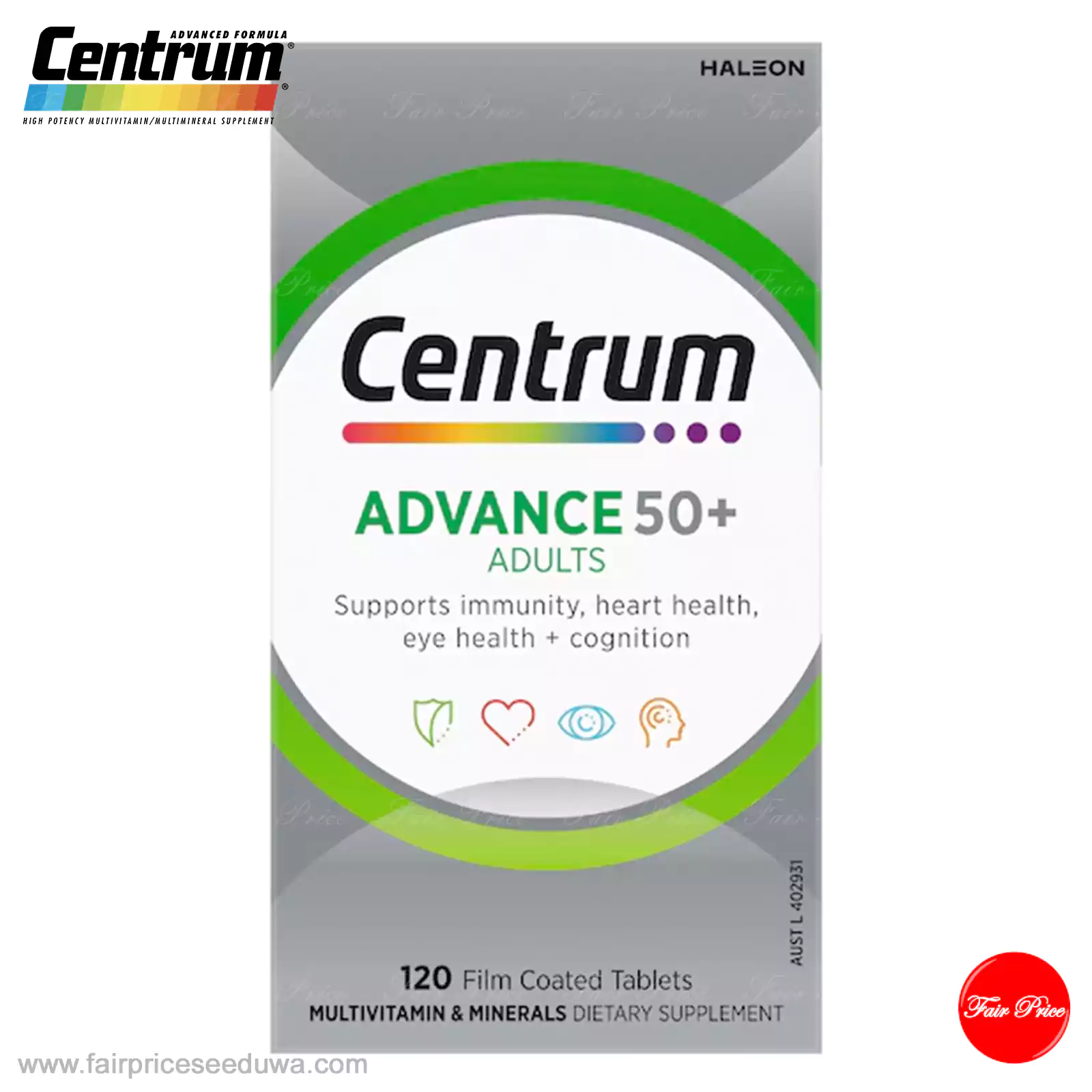 Centrum Advance 50+ Daily Multivitamin Supplements 120 pack - Image 12