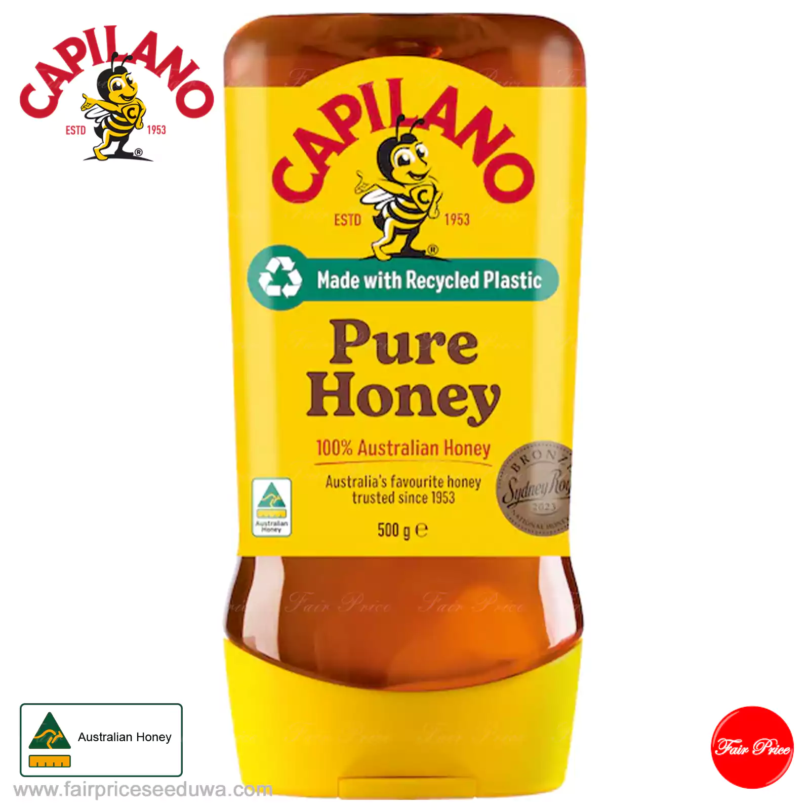 Capilano 100% Pure Australian Honey Squeeze 500g - Image 2