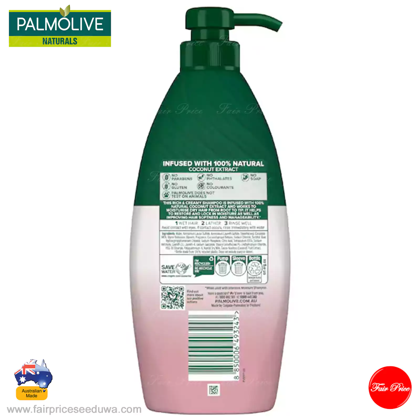 Palmolive Shampoo Naturals Intensive Moisture 700ml - Image 3