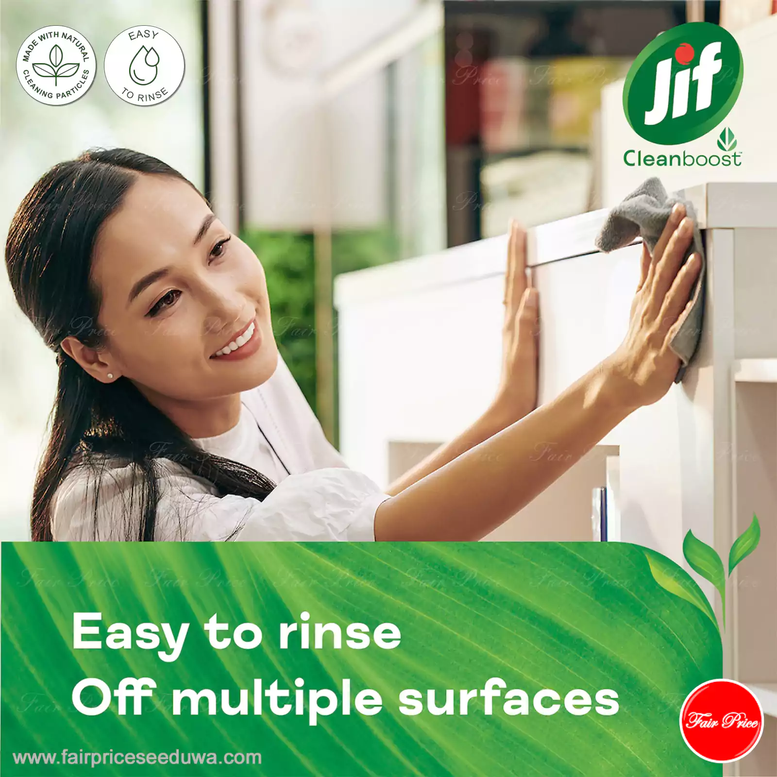Jif Cream Cleanser With Micro Particles Lemon 500ml - Image 6
