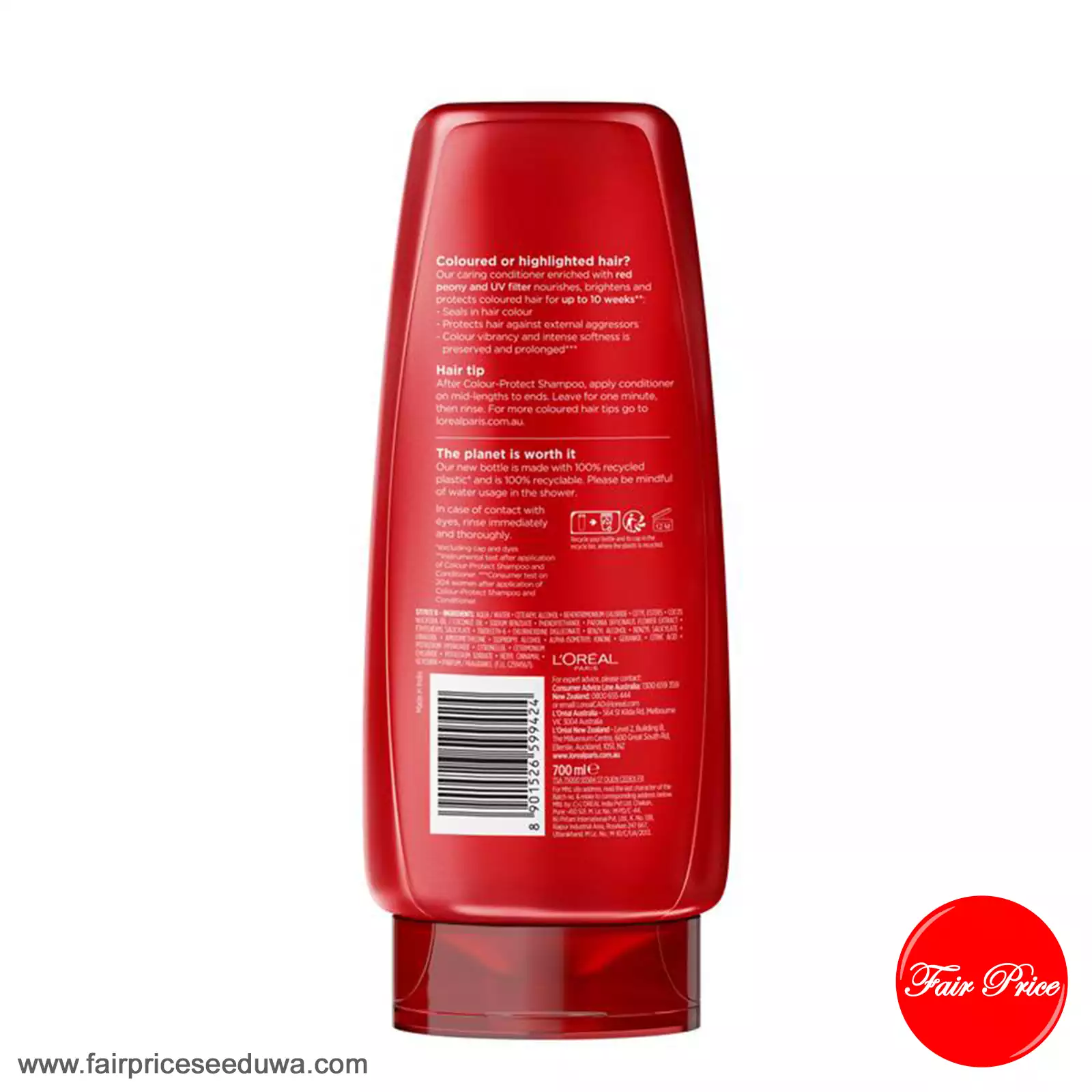 LOreal Elvive Colour Protect Shampoo & Conditioner 340ml (Set) - Image 5