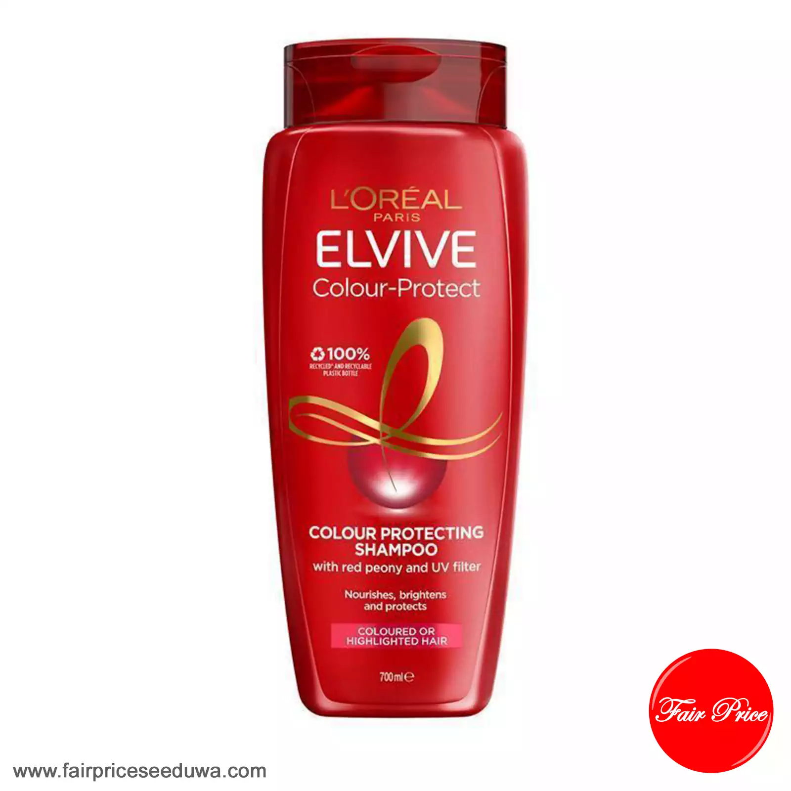 LOreal Elvive Colour Protect Shampoo & Conditioner 340ml (Set) - Image 2