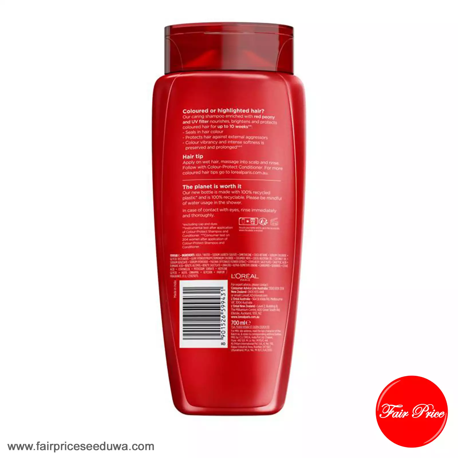 LOreal Elvive Colour Protect Shampoo & Conditioner 340ml (Set) - Image 3