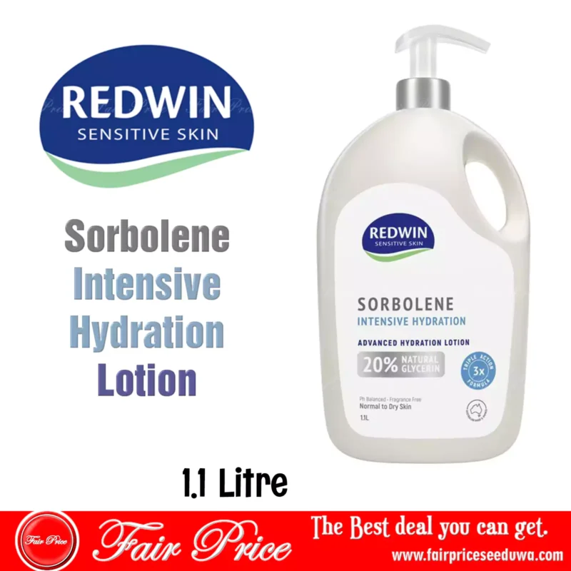 Redwin Sorbolene Intensive Hydration Lotion 1.1L